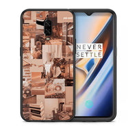 Thumbnail for Θήκη Αγίου Βαλεντίνου OnePlus 6T Collage You Can από τη Smartfits με σχέδιο στο πίσω μέρος και μαύρο περίβλημα | OnePlus 6T Collage You Can case with colorful back and black bezels