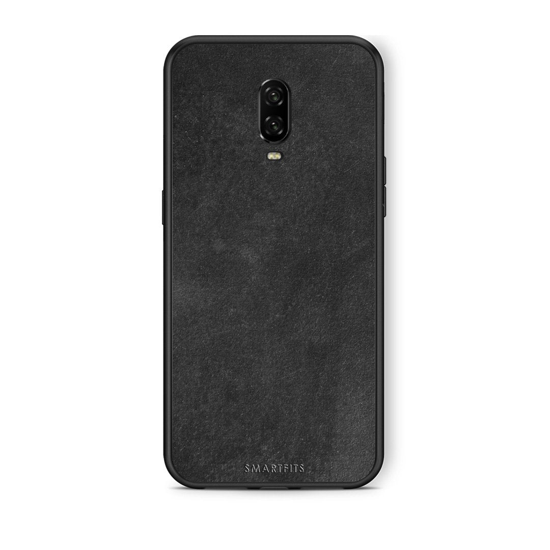 87 - OnePlus 6T Black Slate Color case, cover, bumper