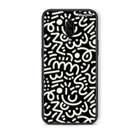 Thumbnail for OnePlus 6T Doodle Art Θήκη από τη Smartfits με σχέδιο στο πίσω μέρος και μαύρο περίβλημα | Smartphone case with colorful back and black bezels by Smartfits
