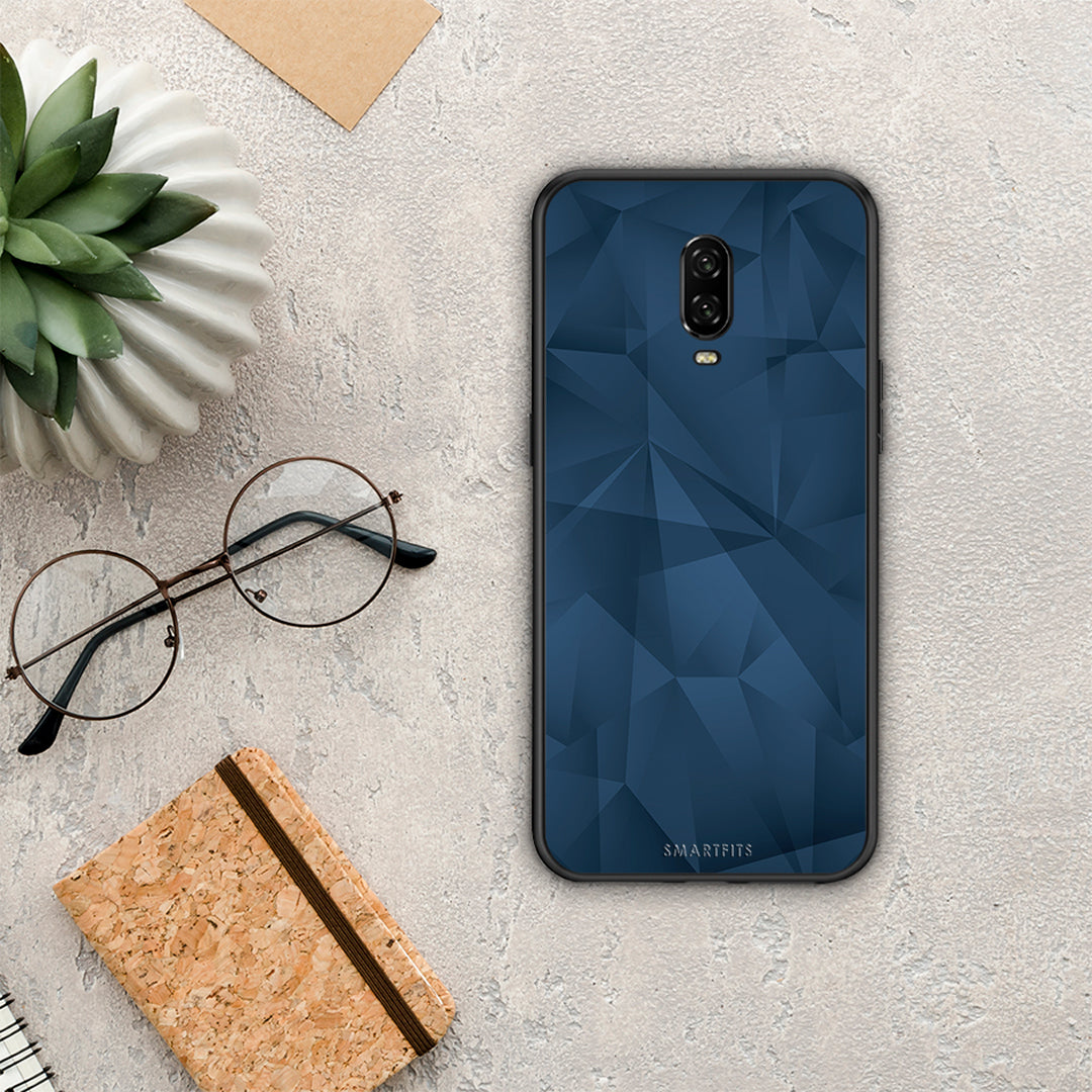 Geometric Blue Abstract - OnePlus 6T case