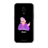 Thumbnail for OnePlus 6T Grandma Mood Black θήκη από τη Smartfits με σχέδιο στο πίσω μέρος και μαύρο περίβλημα | Smartphone case with colorful back and black bezels by Smartfits