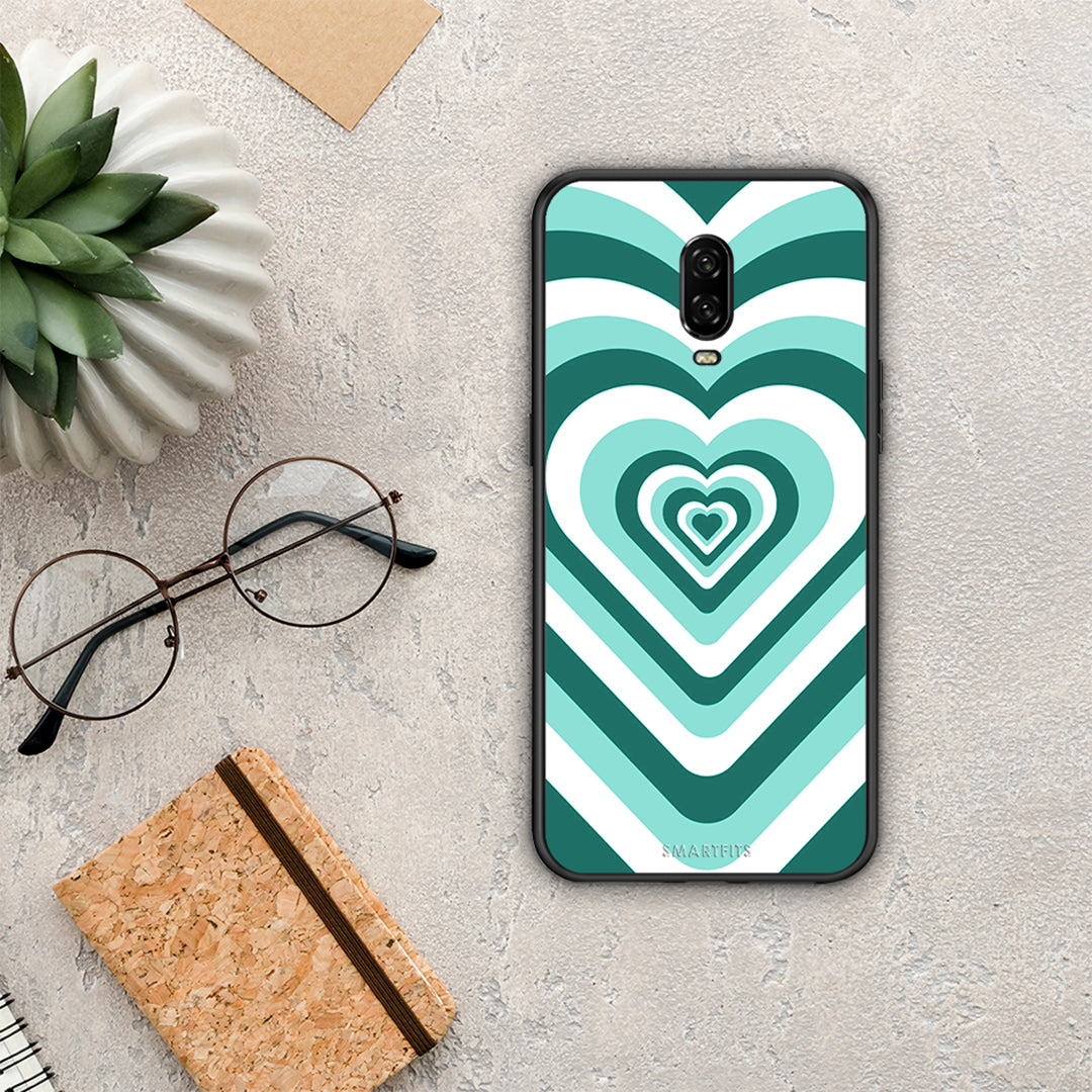 Green Hearts - OnePlus 6T case