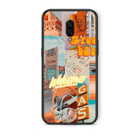 Thumbnail for OnePlus 6T Groovy Babe Θήκη Αγίου Βαλεντίνου από τη Smartfits με σχέδιο στο πίσω μέρος και μαύρο περίβλημα | Smartphone case with colorful back and black bezels by Smartfits