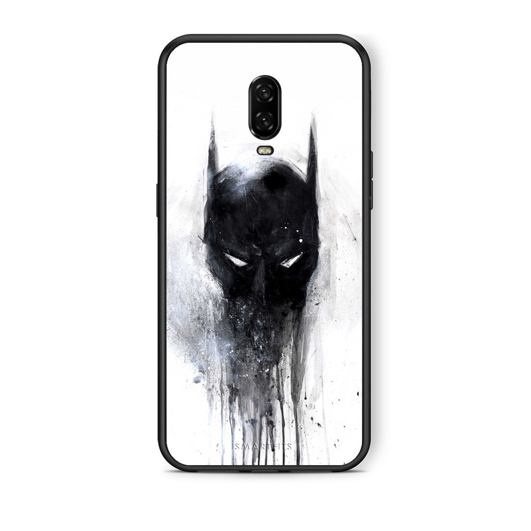 4 - OnePlus 6T Paint Bat Hero case, cover, bumper