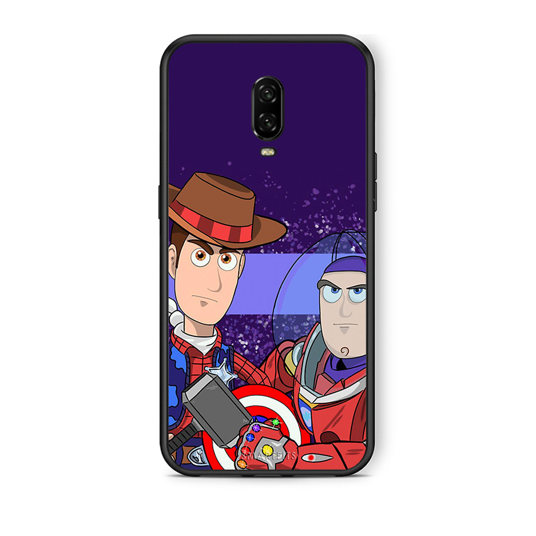 OnePlus 6T Infinity Story θήκη από τη Smartfits με σχέδιο στο πίσω μέρος και μαύρο περίβλημα | Smartphone case with colorful back and black bezels by Smartfits