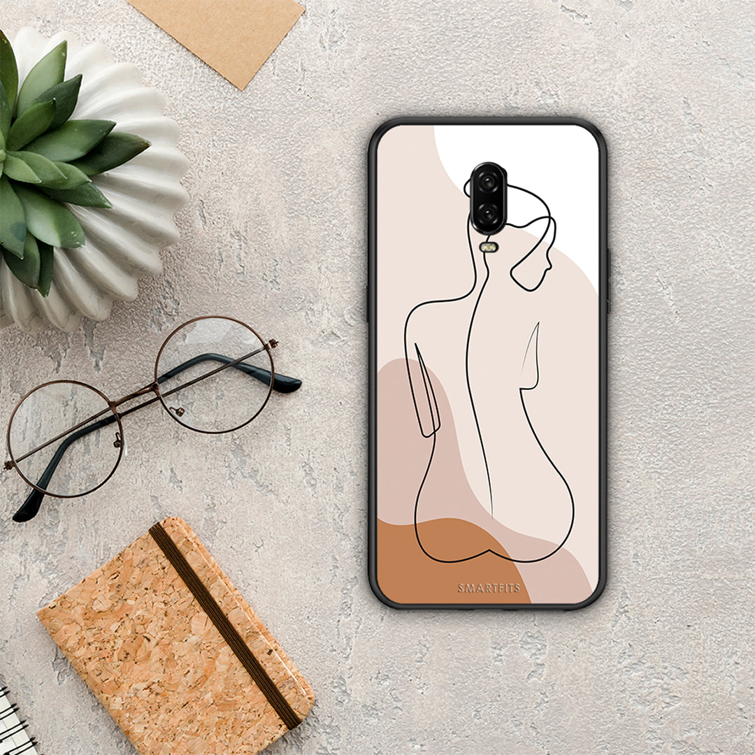 Lineart Woman - OnePlus 6T case