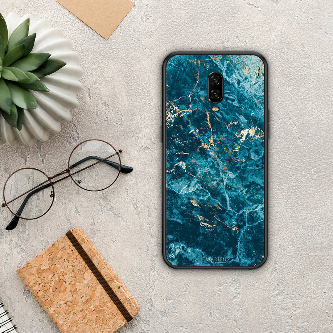 Marble Blue - OnePlus 6T case
