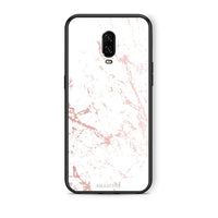 Thumbnail for 116 - OnePlus 6T Pink Splash Marble case, cover, bumper