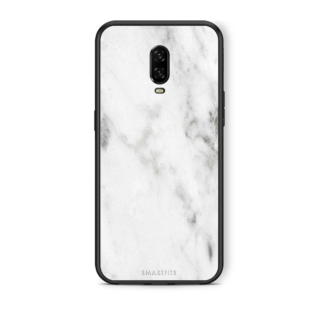 2 - OnePlus 6T White marble case, cover, bumper