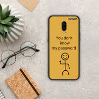 Thumbnail for My Password - OnePlus 6T θήκη