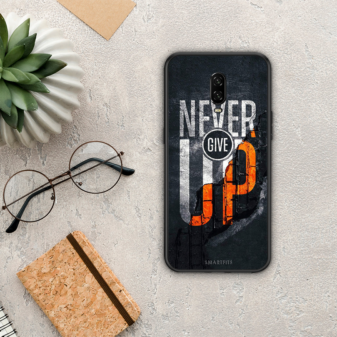 Never Give Up - OnePlus 6T θήκη