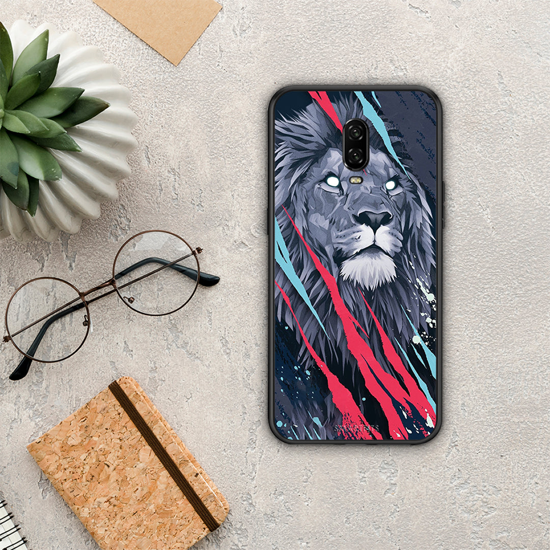 PopArt Lion Designer - OnePlus 6T case