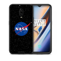 Thumbnail for Θήκη OnePlus 6T NASA PopArt από τη Smartfits με σχέδιο στο πίσω μέρος και μαύρο περίβλημα | OnePlus 6T NASA PopArt case with colorful back and black bezels