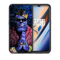 Thumbnail for Θήκη OnePlus 6T Thanos PopArt από τη Smartfits με σχέδιο στο πίσω μέρος και μαύρο περίβλημα | OnePlus 6T Thanos PopArt case with colorful back and black bezels