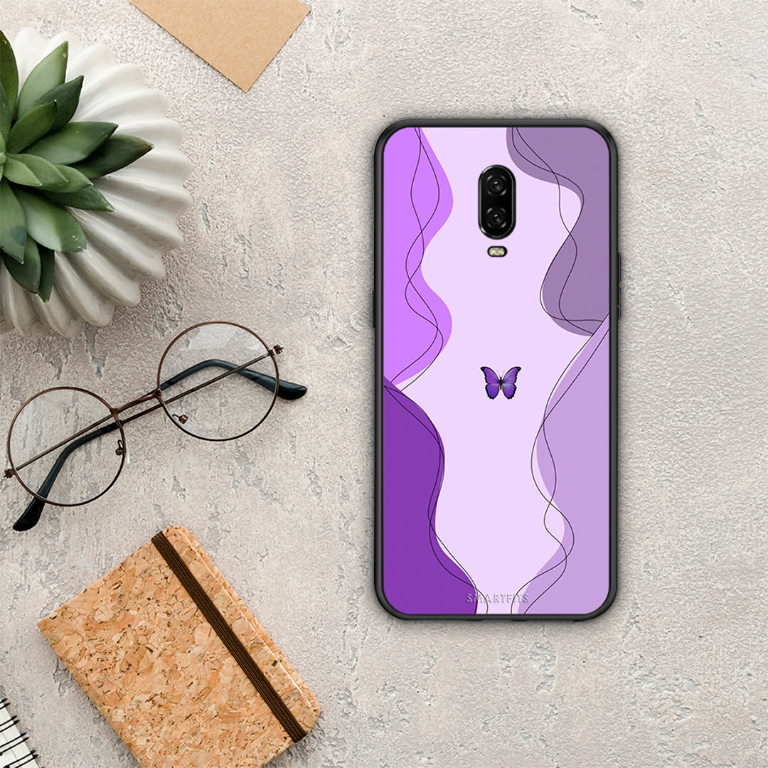 Purple Mariposa - OnePlus 6T case