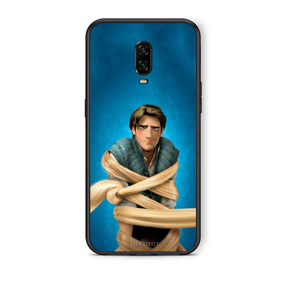 OnePlus 6T Tangled 1 Θήκη Αγίου Βαλεντίνου από τη Smartfits με σχέδιο στο πίσω μέρος και μαύρο περίβλημα | Smartphone case with colorful back and black bezels by Smartfits