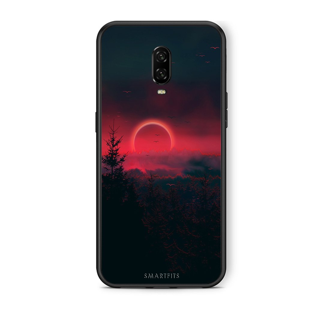 4 - OnePlus 6T Sunset Tropic case, cover, bumper