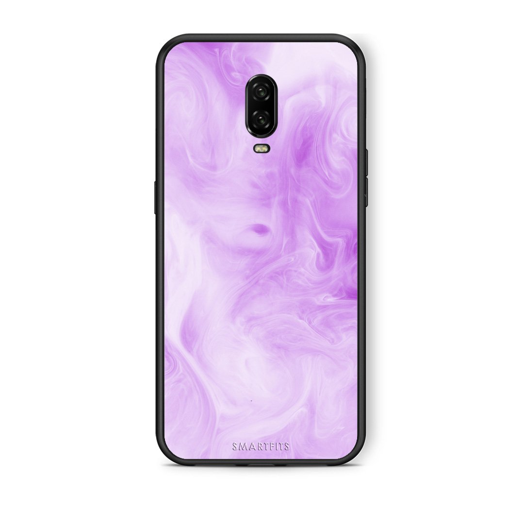 99 - OnePlus 6T Watercolor Lavender case, cover, bumper