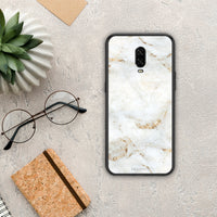 Thumbnail for White Gold Marble - OnePlus 6T case