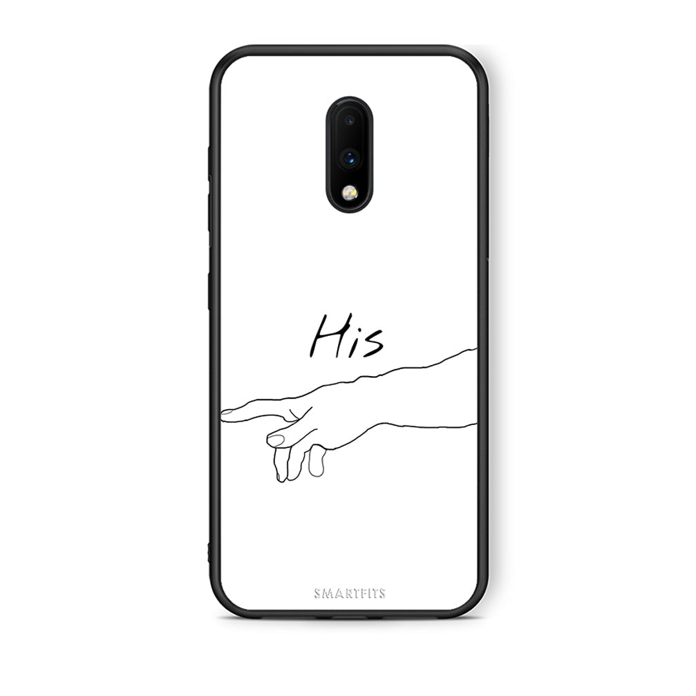 OnePlus 7 Aeshetic Love 2 Θήκη Αγίου Βαλεντίνου από τη Smartfits με σχέδιο στο πίσω μέρος και μαύρο περίβλημα | Smartphone case with colorful back and black bezels by Smartfits