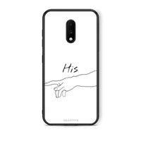Thumbnail for OnePlus 7 Aeshetic Love 2 Θήκη Αγίου Βαλεντίνου από τη Smartfits με σχέδιο στο πίσω μέρος και μαύρο περίβλημα | Smartphone case with colorful back and black bezels by Smartfits