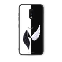 Thumbnail for OnePlus 7 Angels Demons θήκη από τη Smartfits με σχέδιο στο πίσω μέρος και μαύρο περίβλημα | Smartphone case with colorful back and black bezels by Smartfits