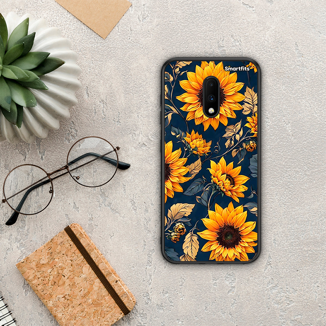 Autumn Sunflowers - OnePlus 7 case