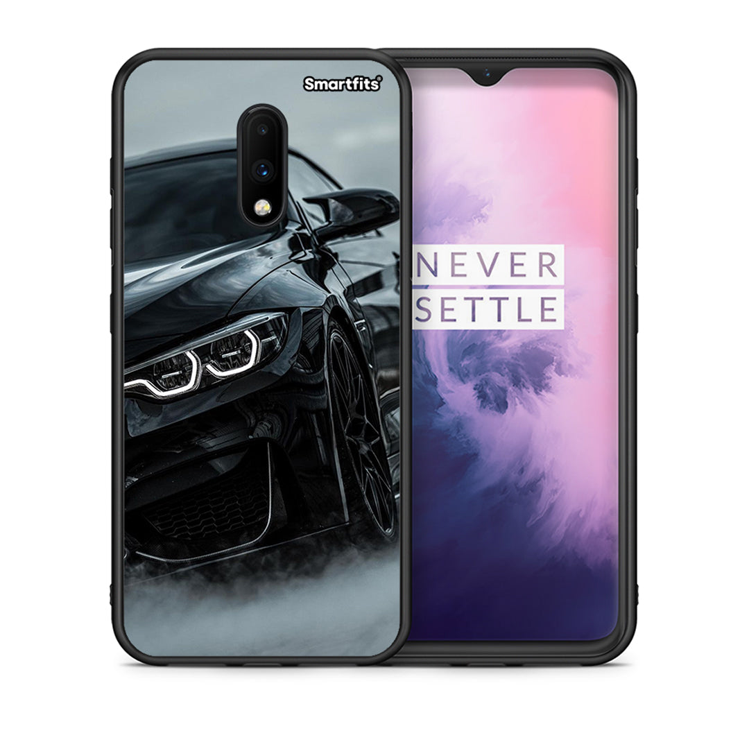 Θήκη OnePlus 7 Black BMW από τη Smartfits με σχέδιο στο πίσω μέρος και μαύρο περίβλημα | OnePlus 7 Black BMW case with colorful back and black bezels