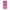 OnePlus 7 Blue Eye Pink θήκη από τη Smartfits με σχέδιο στο πίσω μέρος και μαύρο περίβλημα | Smartphone case with colorful back and black bezels by Smartfits