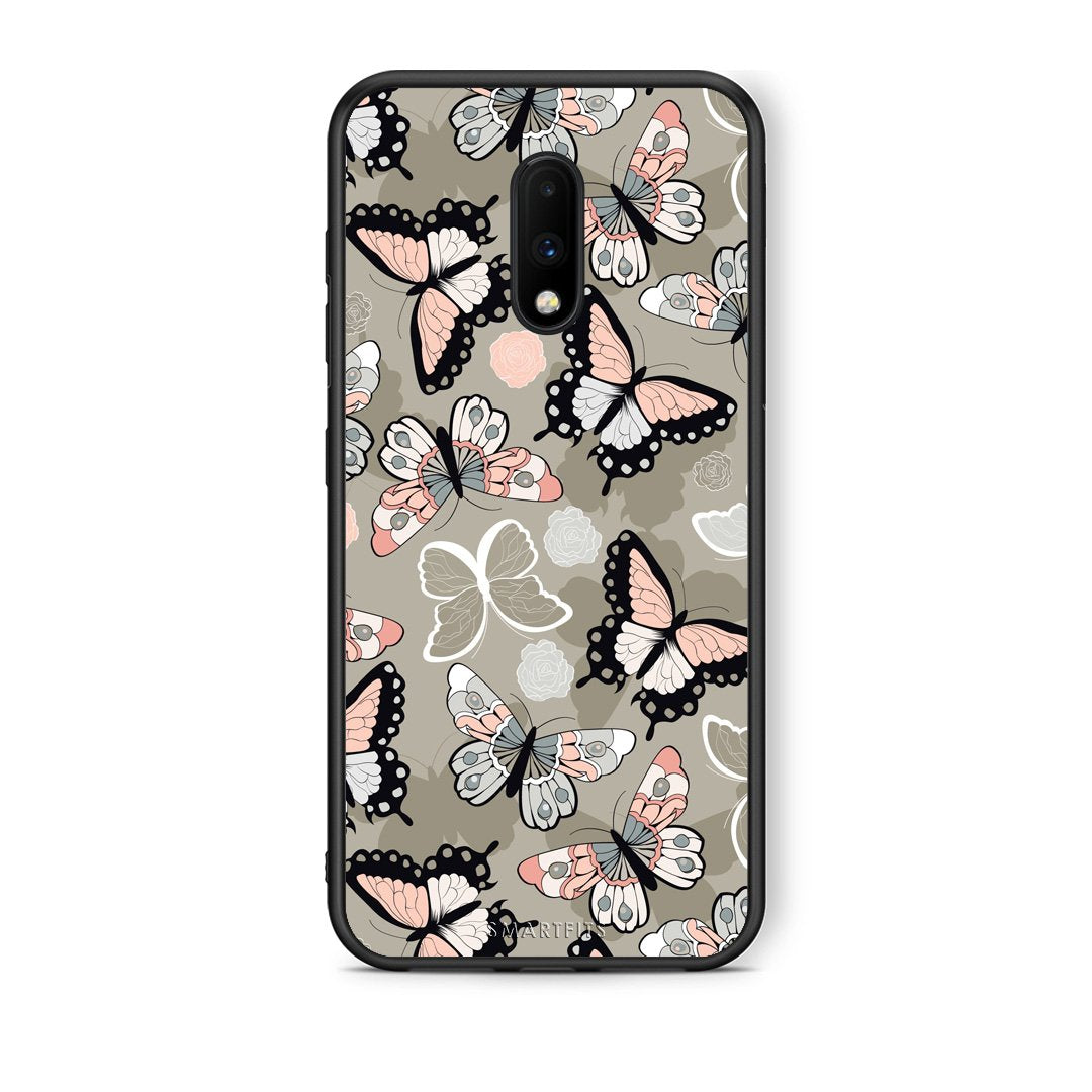 135 - OnePlus 7 Butterflies Boho case, cover, bumper