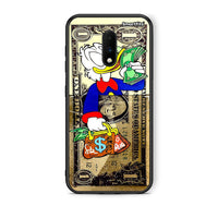 Thumbnail for OnePlus 7 Duck Money Θήκη από τη Smartfits με σχέδιο στο πίσω μέρος και μαύρο περίβλημα | Smartphone case with colorful back and black bezels by Smartfits
