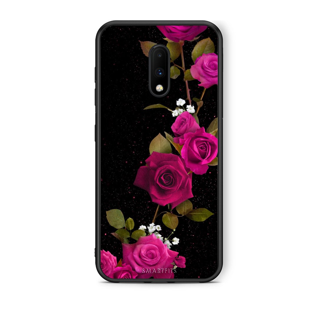 4 - OnePlus 7 Red Roses Flower case, cover, bumper