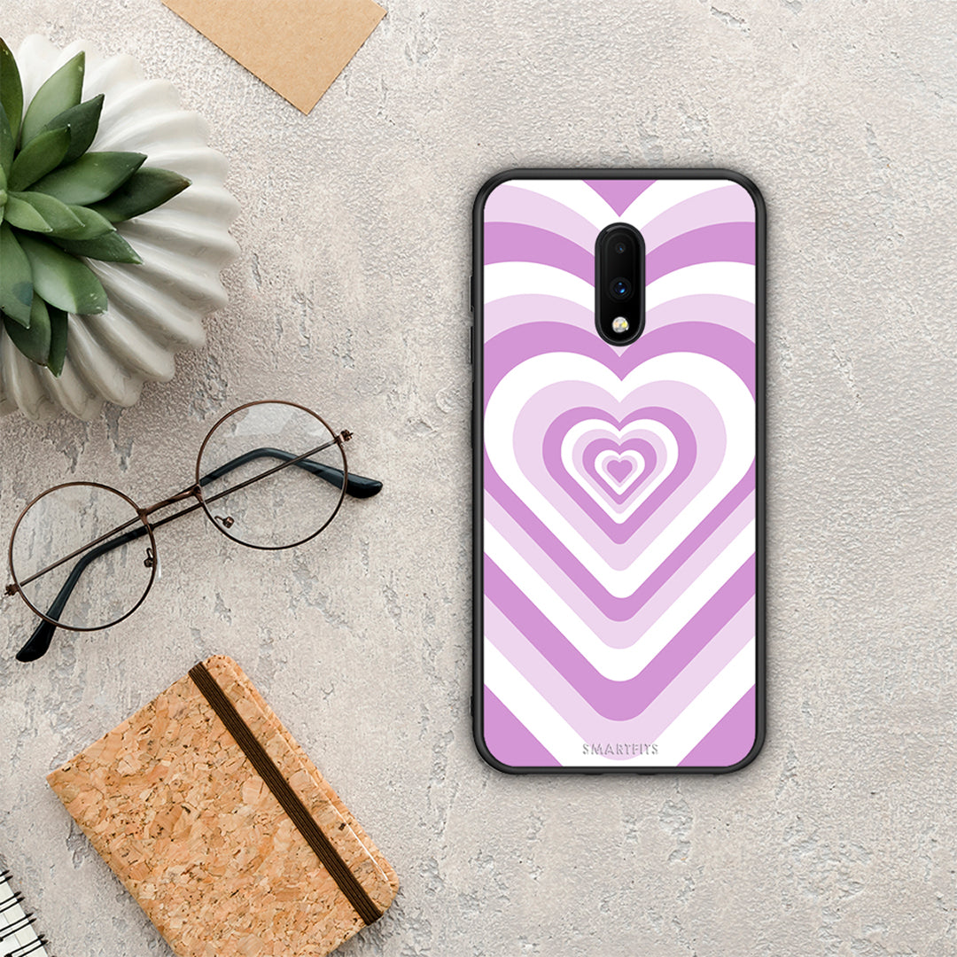 Lilac Hearts - OnePlus 7 case