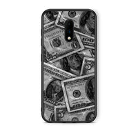 Thumbnail for OnePlus 7 Money Dollars θήκη από τη Smartfits με σχέδιο στο πίσω μέρος και μαύρο περίβλημα | Smartphone case with colorful back and black bezels by Smartfits