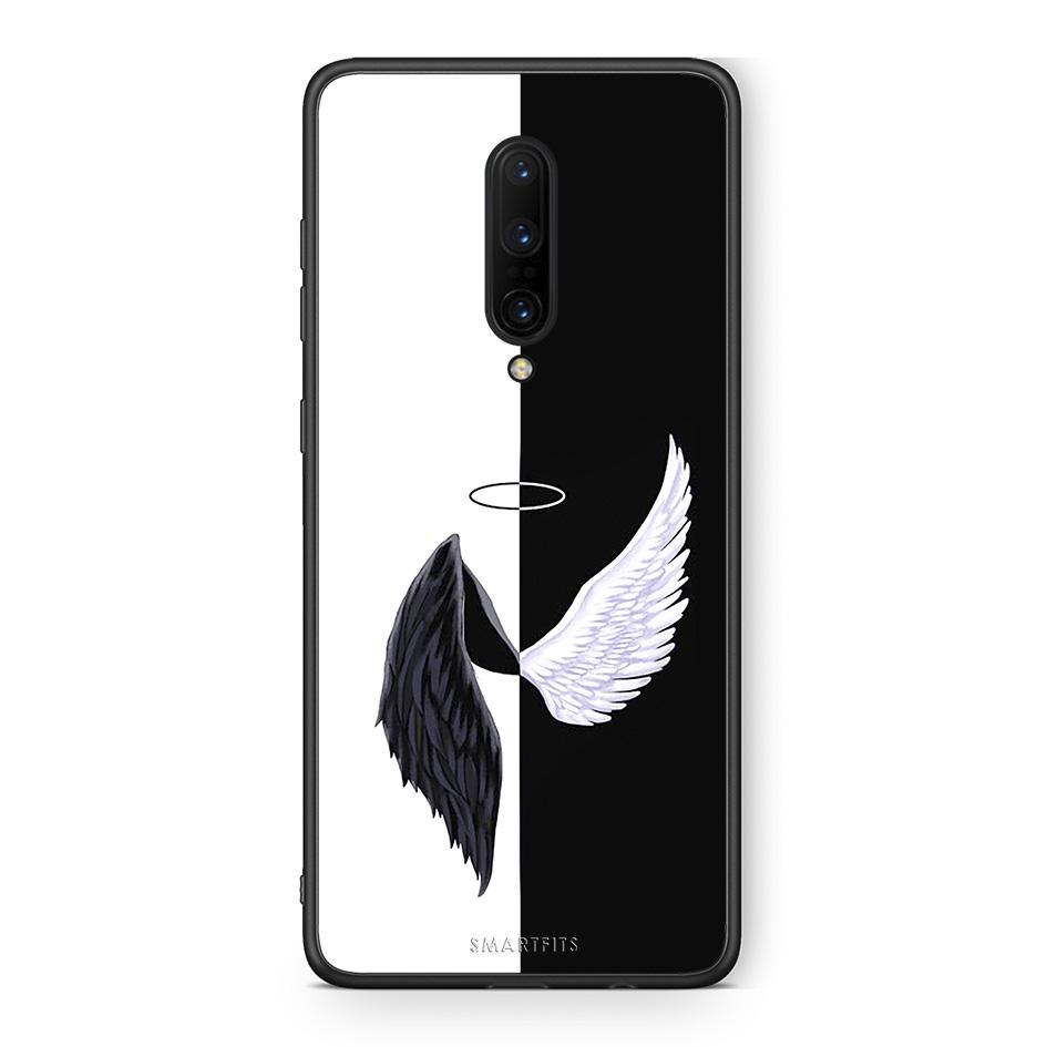 OnePlus 7 Pro Angels Demons θήκη από τη Smartfits με σχέδιο στο πίσω μέρος και μαύρο περίβλημα | Smartphone case with colorful back and black bezels by Smartfits