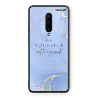 Thumbnail for OnePlus 7 Pro Be Yourself θήκη από τη Smartfits με σχέδιο στο πίσω μέρος και μαύρο περίβλημα | Smartphone case with colorful back and black bezels by Smartfits