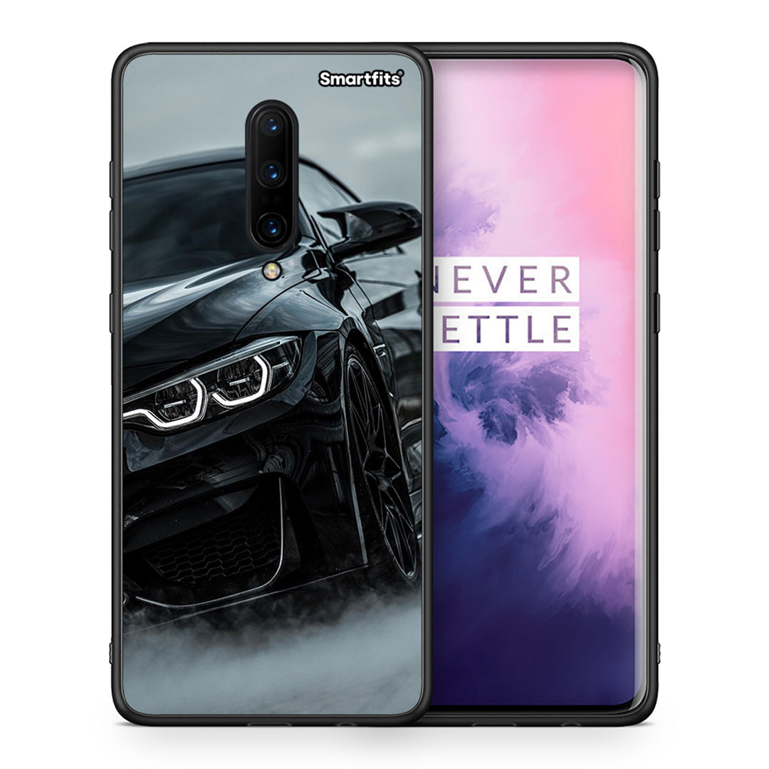 Θήκη OnePlus 7 Pro Black BMW από τη Smartfits με σχέδιο στο πίσω μέρος και μαύρο περίβλημα | OnePlus 7 Pro Black BMW case with colorful back and black bezels