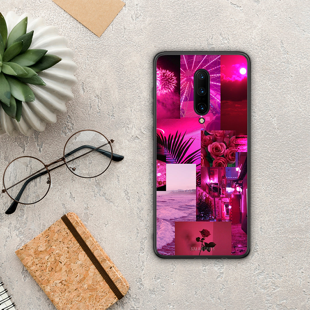 Collage Red Roses - OnePlus 7 Pro case