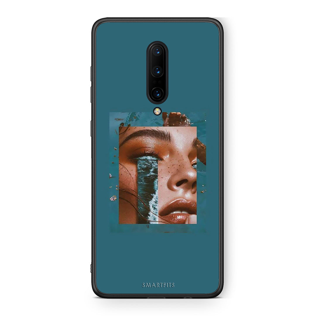 OnePlus 7 Pro Cry An Ocean θήκη από τη Smartfits με σχέδιο στο πίσω μέρος και μαύρο περίβλημα | Smartphone case with colorful back and black bezels by Smartfits