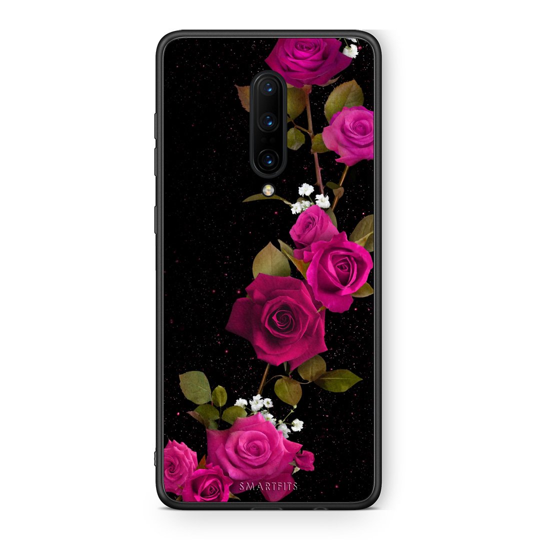 4 - OnePlus 7 Pro Red Roses Flower case, cover, bumper