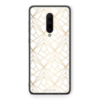 Thumbnail for 111 - OnePlus 7 Pro Luxury White Geometric case, cover, bumper