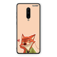 Thumbnail for OnePlus 7 Pro Nick Wilde And Judy Hopps Love 1 θήκη από τη Smartfits με σχέδιο στο πίσω μέρος και μαύρο περίβλημα | Smartphone case with colorful back and black bezels by Smartfits