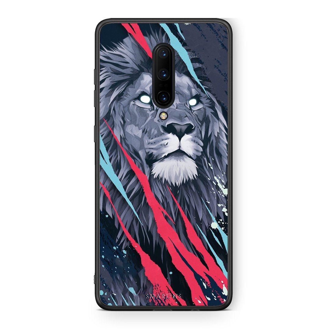 4 - OnePlus 7 Pro Lion Designer PopArt case, cover, bumper