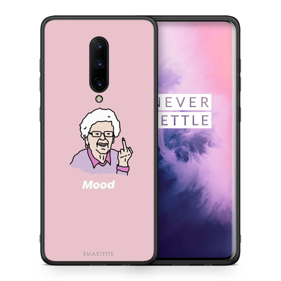 Θήκη OnePlus 7 Pro Mood PopArt από τη Smartfits με σχέδιο στο πίσω μέρος και μαύρο περίβλημα | OnePlus 7 Pro Mood PopArt case with colorful back and black bezels