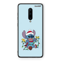 Thumbnail for OnePlus 7 Pro Santa Stich θήκη από τη Smartfits με σχέδιο στο πίσω μέρος και μαύρο περίβλημα | Smartphone case with colorful back and black bezels by Smartfits