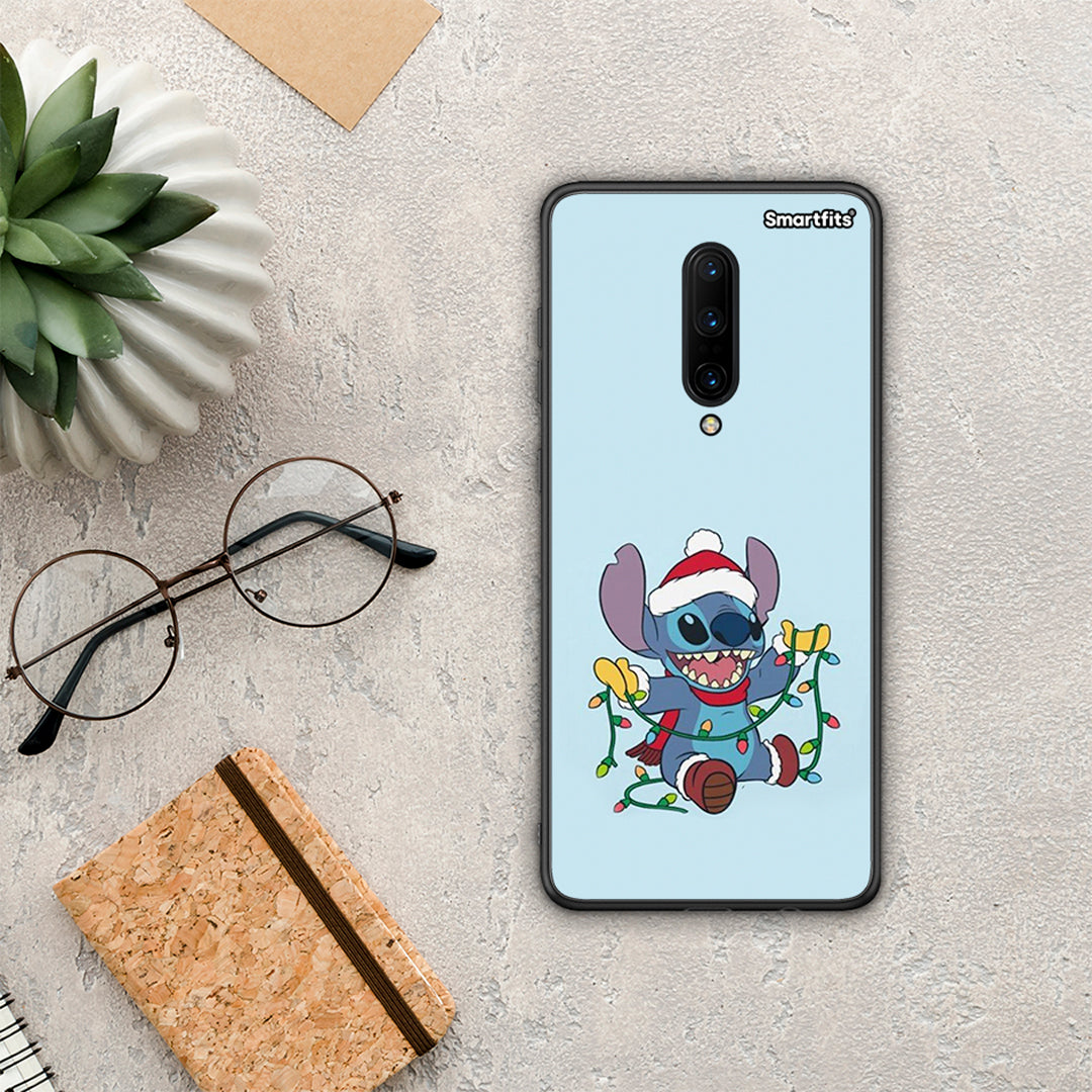 Santa Stich - OnePlus 7 Pro case