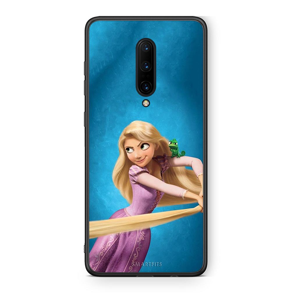 OnePlus 7 Pro Tangled 2 Θήκη Αγίου Βαλεντίνου από τη Smartfits με σχέδιο στο πίσω μέρος και μαύρο περίβλημα | Smartphone case with colorful back and black bezels by Smartfits