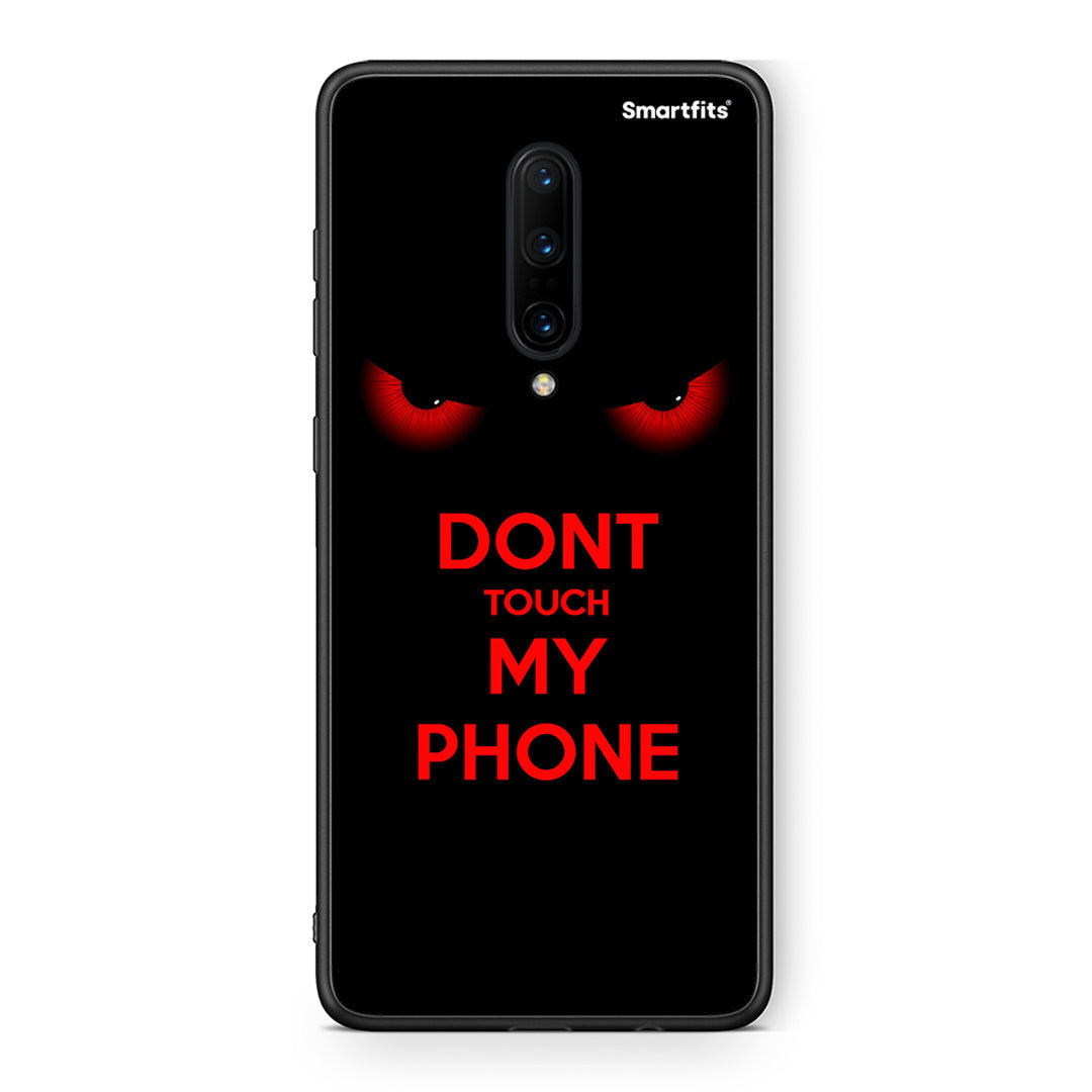 OnePlus 7 Pro Touch My Phone Θήκη από τη Smartfits με σχέδιο στο πίσω μέρος και μαύρο περίβλημα | Smartphone case with colorful back and black bezels by Smartfits