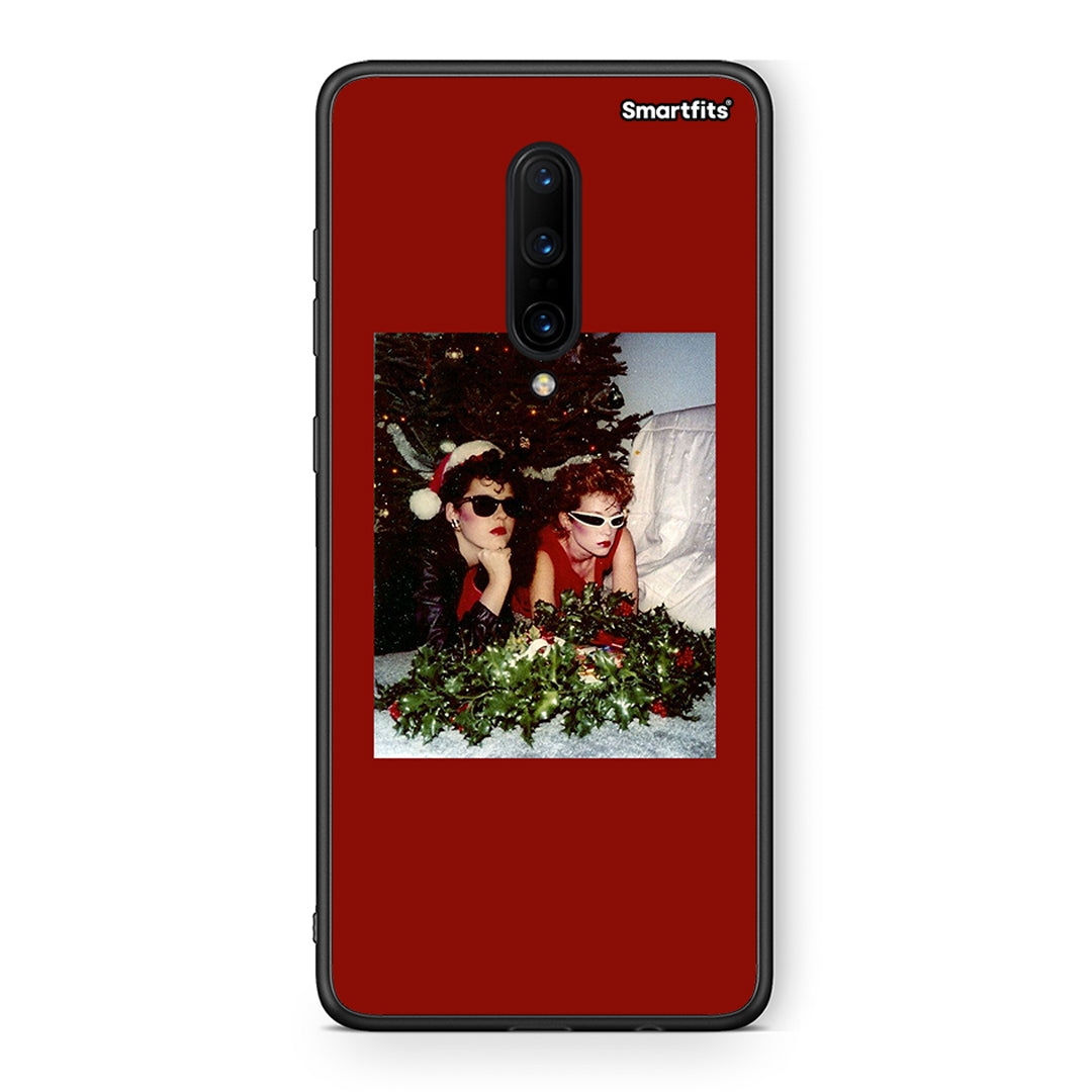 OnePlus 7 Pro Waiting For Xmas θήκη από τη Smartfits με σχέδιο στο πίσω μέρος και μαύρο περίβλημα | Smartphone case with colorful back and black bezels by Smartfits