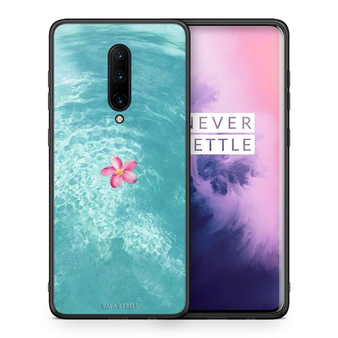 Θήκη OnePlus 7 Pro Water Flower από τη Smartfits με σχέδιο στο πίσω μέρος και μαύρο περίβλημα | OnePlus 7 Pro Water Flower case with colorful back and black bezels